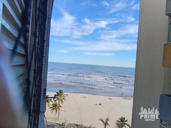 apartment em Avenida Presidente Kennedy, Guilhermina - Praia Grande - SP