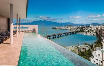 apartment em Felipe Schmidt, Centro - Florianópolis - SC