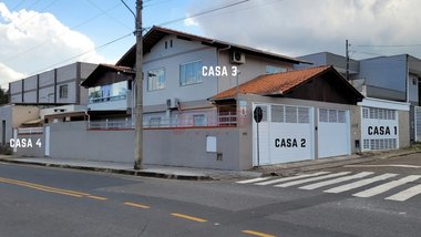 house em Rua Evilásio Oechsler, Itoupava Norte - Blumenau - SC