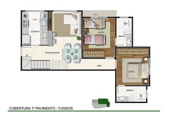 apartment em Rua Mar de Espanha, Santo Antônio - Belo Horizonte - MG