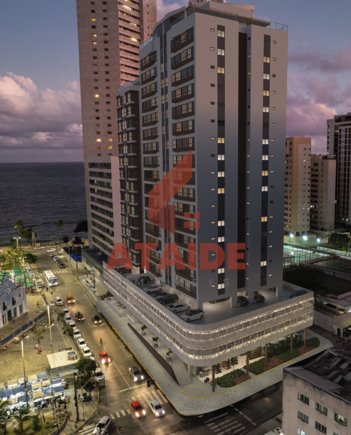 apartment em Rua Barão de Souza Leão, Boa Viagem - Recife - PE