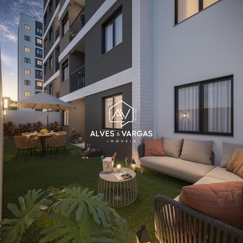 apartment em Rua Affife Mansur, Novo Mundo - Curitiba - PR