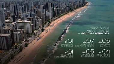 apartment em Rua Barão de Souza Leão, Boa Viagem - Recife - PE