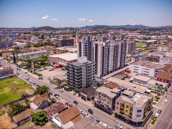 apartment em Rua Padre Kolb, Anita Garibaldi - Joinville - SC