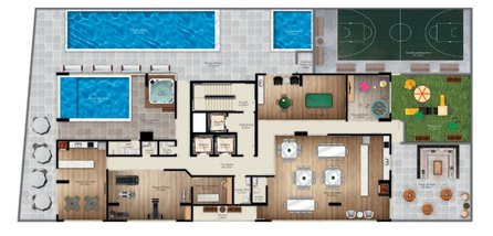 apartment em Rua 319, Meia Praia - Itapema - SC