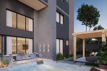 apartment em Rua Júlia Wanderley, Mercês - Curitiba - PR