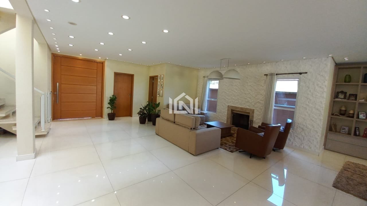 casa a venda no condominio reserva santa maria sala de estar