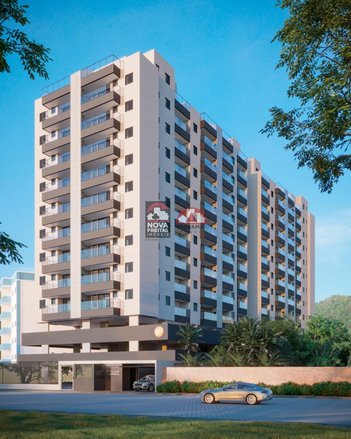 apartment em Rua Doutor Alberto da Silva Ramos, Loteamento Balneário Camburi - Caraguatatuba - SP
