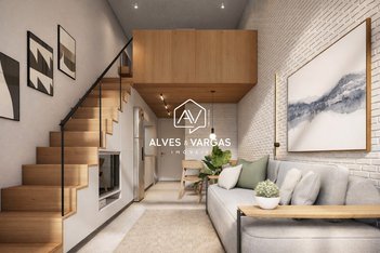 apartment em Rua Valdivia, Hugo Lange - Curitiba - PR