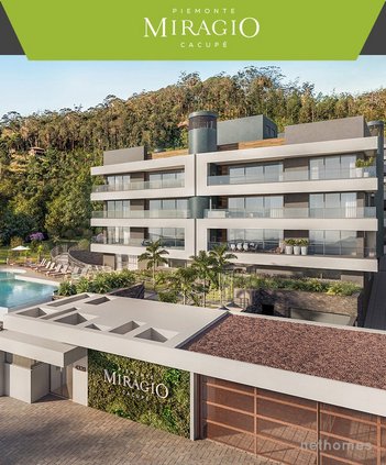 apartment em Estrada Haroldo Soares Glavan, Cacupé - Florianópolis - SC