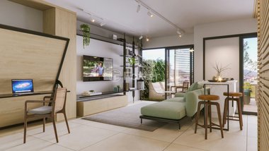 apartment em Rodovia Francisco Magno Vieira, Campeche - Florianópolis - SC