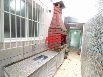 house em Rua Comendador Alfaia Rodrigues, Embaré - Santos - SP