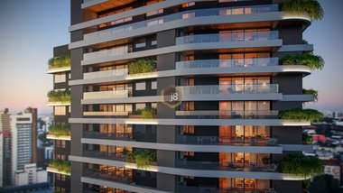apartment em Rua Padre Anchieta, Bigorrilho - Curitiba - PR