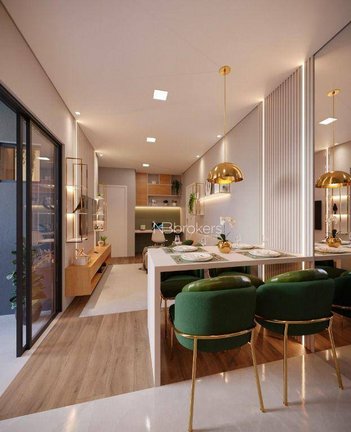 apartment em Rua João Bonat, Novo Mundo - Curitiba - PR