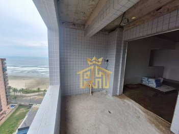 apartment em Avenida São Romerio, Caiçara - Praia Grande - SP