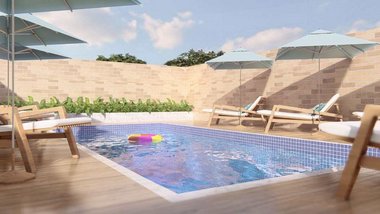 apartment em Rua Oceânica Amábile, Ocian - Praia Grande - SP