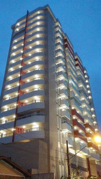 apartment em Rua Fagundes Varella, Ocian - Praia Grande - SP