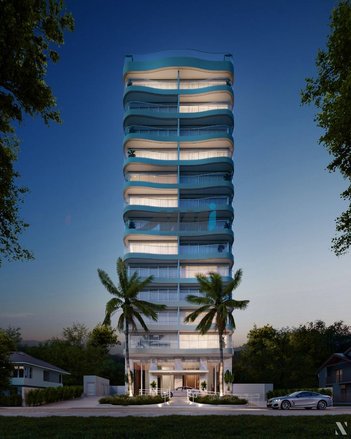 apartment em Delfim Mário de Pádua Peixoto, Praia Brava de Itajaí - Itajaí - SC