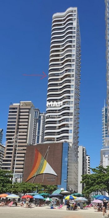 apartment em Atlântica, Centro - Balneário Camboriú - SC