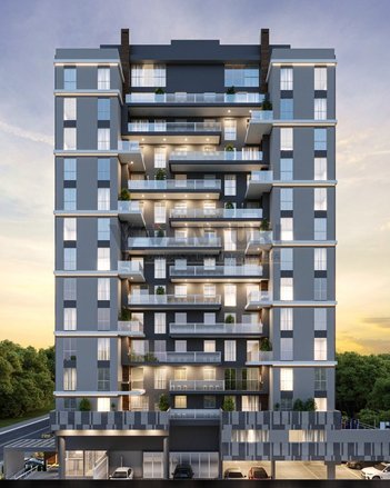 apartment em Rua Barão do Cerro Azul, Bom Jesus - São José dos Pinhais - PR