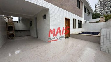house em Praça Olímpio Lima, Vila Belmiro - Santos - SP