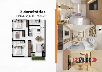 apartment em Rua Aldo Alves, Saco dos Limões - Florianópolis - SC