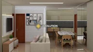 apartment em Rua Canavieiras, Jardim Laguna - Contagem - MG