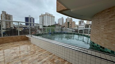 apartment em Rua Duarte da Costa, Aviação - Praia Grande - SP