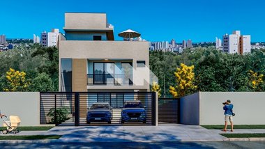 house em Rua Aníbal Requião, Xaxim - Curitiba - PR