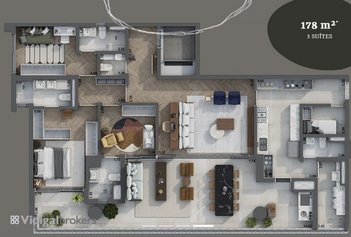 apartment em Rua Francisco Leitão, Pinheiros - São Paulo - SP