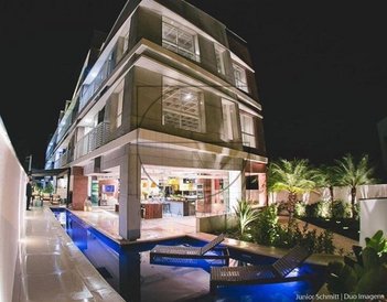 apartment em Rua das Piraúnas, Jurerê Internacional - Florianópolis - SC