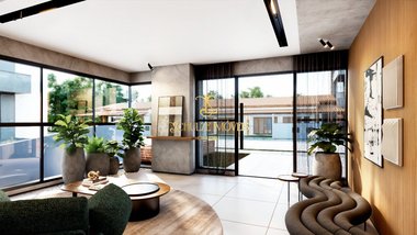 apartment em Rua Eduardo Hoffmann, Bom Retiro - Joinville - SC