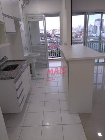 apartment em Rua Emílio Ribas, Vila Mathias - Santos - SP