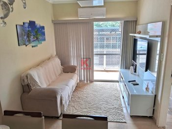 apartment em Rua Áureo Guenaga de Castro, Mar e Céu - Guarujá - SP