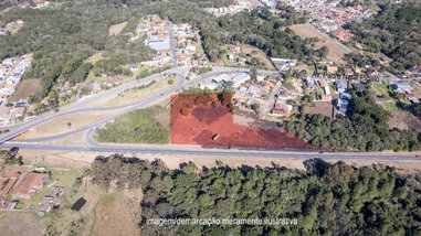 land_lot em Avenida Prefeito Marcelo Puppi, Bom Jesus - Campo Largo - PR