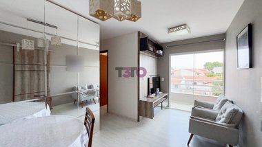 apartment em Rua Altevir de Lara, Afonso Pena - São José dos Pinhais - PR