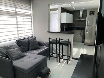 apartment em Rua Pero Correa, Itararé - São Vicente - SP