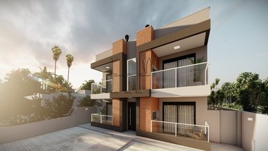 apartment em Rua dos Ipês, Bela Torres - Passo de Torres - SC