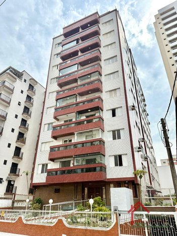 apartment em Rua Pedro Álvarez Cabral, Aviação - Praia Grande - SP