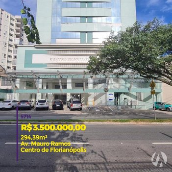 office em Mauro Ramos, Centro - Florianópolis - SC