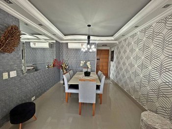apartment em Rua Luiz Antônio de Andrade Vieira, Boqueirão - Praia Grande - SP