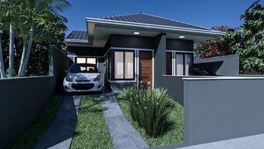 house em Rua Salute, Barra do Aririú - Palhoça - SC