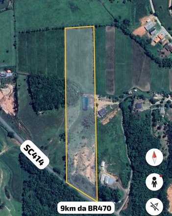 land_lot em Rodovia BR-470, Escalvados - Navegantes - SC