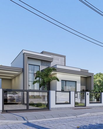 house em Novo Horizonte, Forquilhas - São José - SC