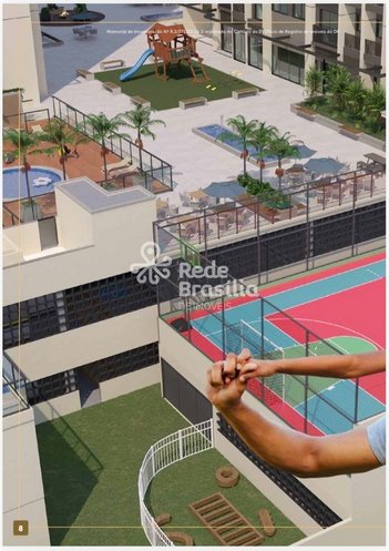 apartment em Quadra 201 Conjunto 1, Samambaia Norte (Samambaia) - Brasília - DF
