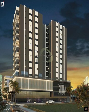 apartment em Rua 248, Meia Praia - Itapema - SC