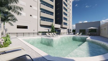 apartment em Avenida Rachid Neder, Monte Castelo - Campo Grande - MS