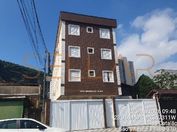 apartment em Rua Catalão, Vila Voturua - São Vicente - SP