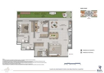 apartment em Avenida Heráclito Mourão de Miranda, Santa Terezinha - Belo Horizonte - MG