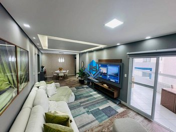 apartment em Rua Copacabana, Guilhermina - Praia Grande - SP